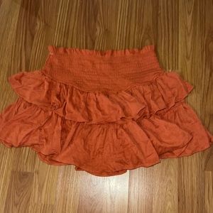 flowy skirt